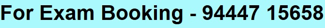 Oracle exam booking